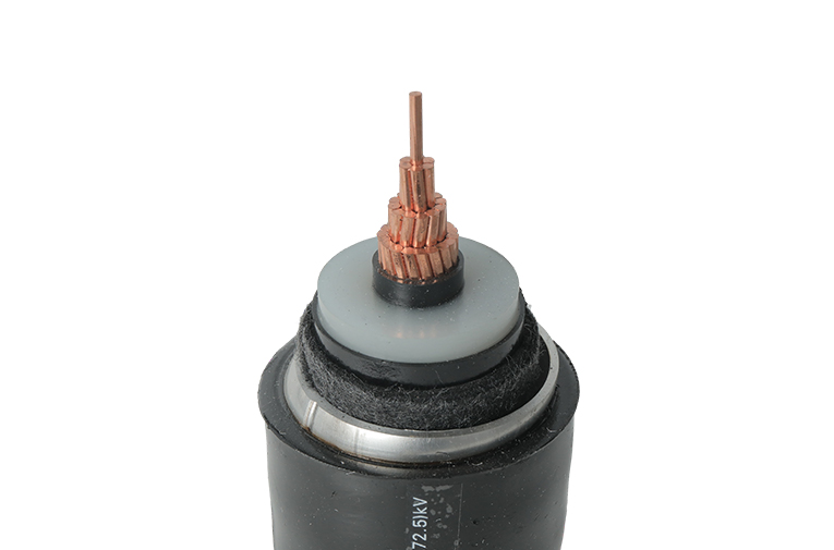 64/110(125)kV High Voltage XLPE Insulation Power Cable